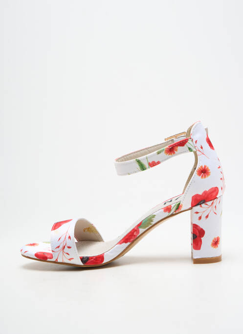 Sandales/Nu pieds blanc ELUE PAR NOUS femme