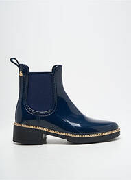 Bottines/boots matière lisse talon plat jusqu'à 3cm bleu LEMON JELLY femme