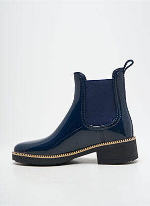 Bottines/boots matière lisse talon plat jusqu'à 3cm bleu LEMON JELLY femme