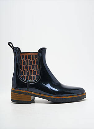 Bottines/boots matière lisse talon plat jusqu'à 3cm noir LEMON JELLY femme