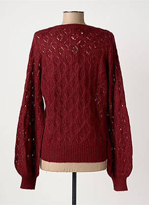 Pull col v manches longues rouge KING LOUIE femme