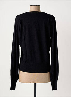 Pull col v manches longues noir KING LOUIE femme