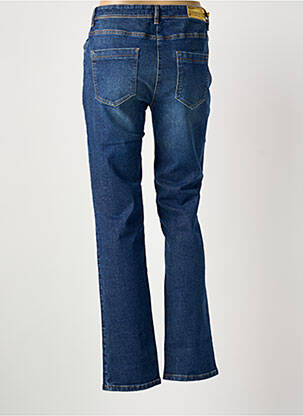 Jeans coupe slim stretch taille normale bleu COUTURIST femme