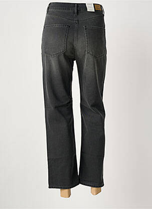 Jeans coupe droite taille haute taille haute gris KANOPE femme