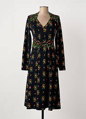 Robe mi-longue noir BLUTSGESCHWISTER femme seconde vue