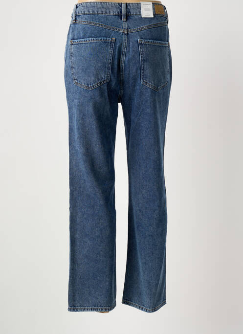Jeans coupe droite taille haute taille haute bleu KANOPE femme