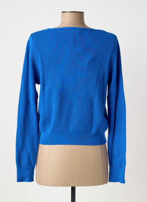 Gilet manches longues bleu SURKANA femme