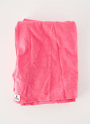 Foulard coutures renforcées rose MOUSQUETON femme