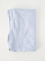 Foulard coutures renforcées bleu clair MOUSQUETON femme