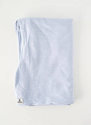 Foulard coutures renforcées bleu clair MOUSQUETON femme
