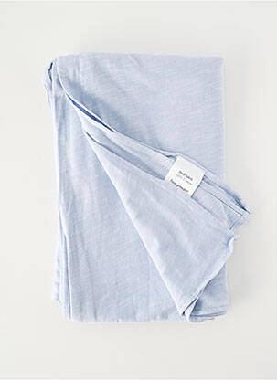 Foulard coutures renforcées bleu clair MOUSQUETON femme