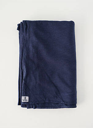 Foulard coutures renforcées bleu fonce MOUSQUETON femme