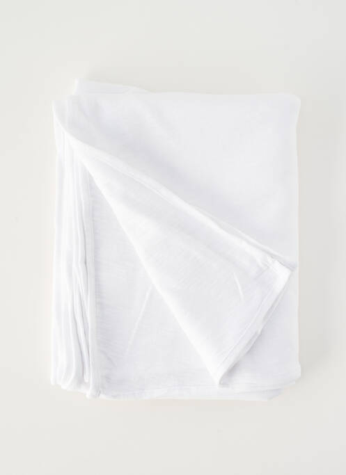 Echarpe blanc MOUSQUETON femme