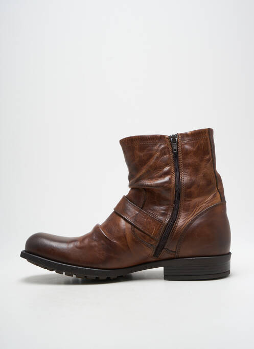 Bottines/Boots marron BASE LONDON homme
