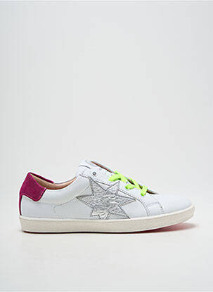 Baskets fermeture zip et lacets talon plat jusqu'à 3cm rose ACEBOS femme