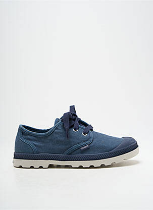 Baskets bout rond bout rond bleu PALLADIUM unisexe