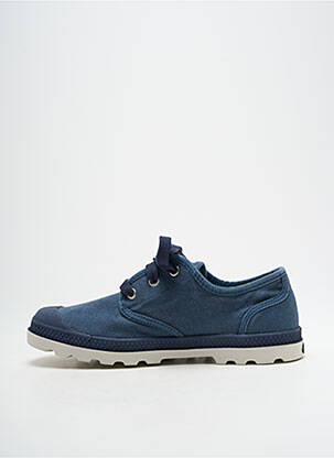 Baskets bout rond bout rond bleu PALLADIUM unisexe