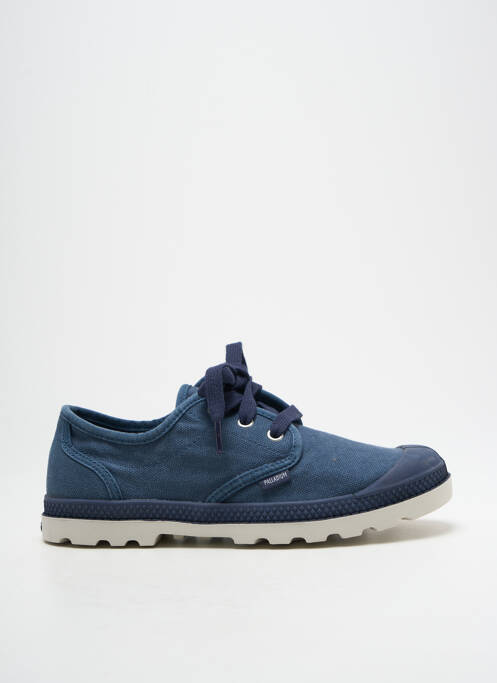 Baskets bout rond bout rond bleu PALLADIUM unisexe