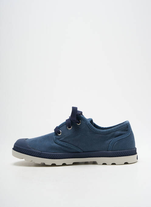 Baskets bout rond bout rond bleu PALLADIUM unisexe