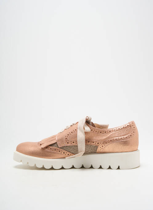 Derbies rose ACEBOS femme