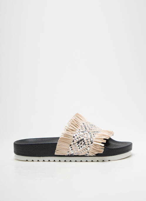 Mules/Sabots argent SIXTY SEVEN femme