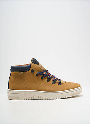 Baskets bout rond bout rond marron SCHMOOVE homme