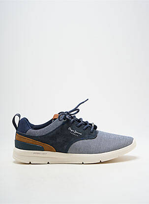 Baskets bout rond bout rond bleu PEPE JEANS homme