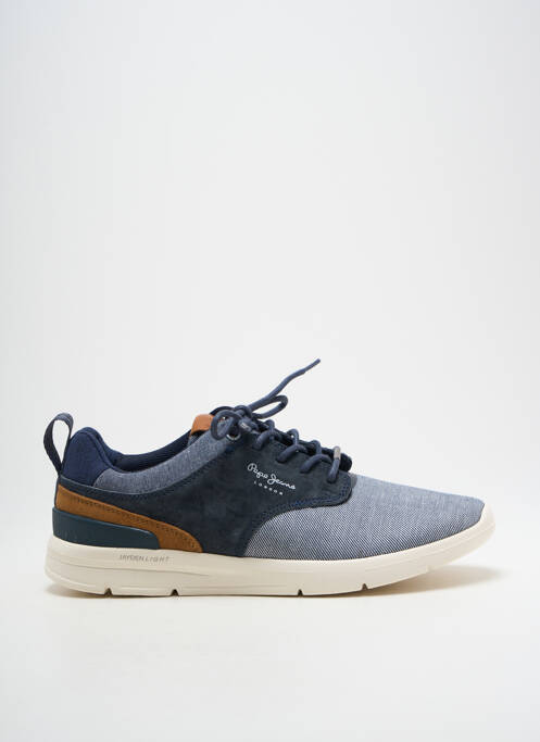 Baskets bout rond bout rond bleu PEPE JEANS homme
