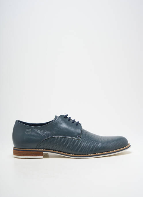 Derbies tissage satiné talon bas gris WHOOZ homme