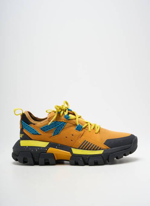 Baskets orange CAT homme