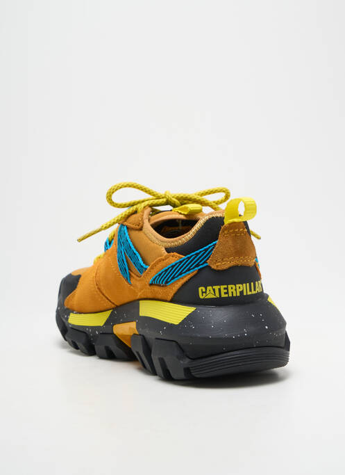 Baskets orange CAT homme