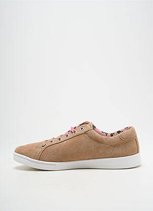 Baskets talon compensé talon plat jusqu'à 3cm beige MELLOW YELLOW femme