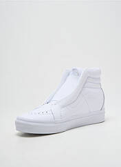 Baskets blanc VANS unisexe seconde vue