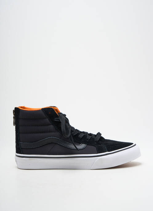 Baskets bout rond bout rond noir VANS garcon