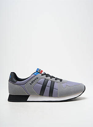 Baskets bout rond bout rond gris LEVI'S homme