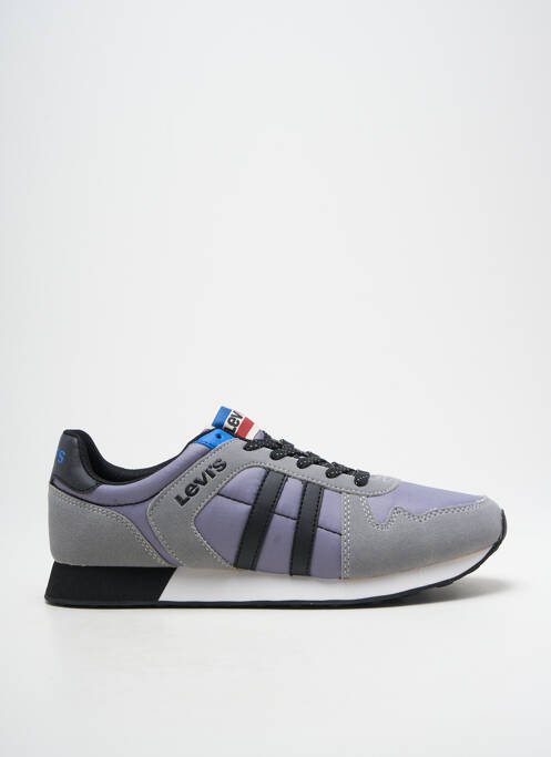 Baskets bout rond bout rond gris LEVIS homme
