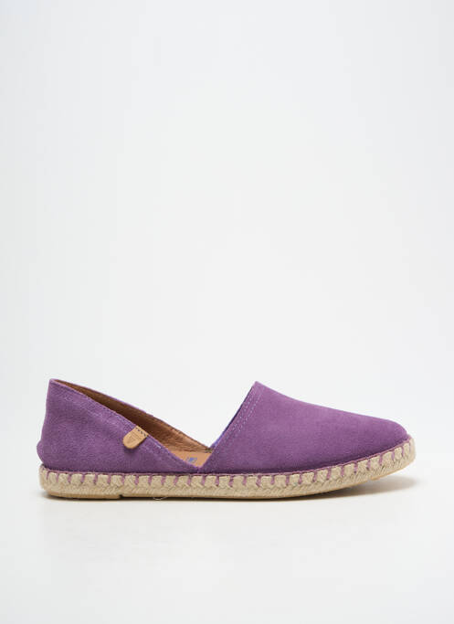 Espadrilles violet VERBENAS femme