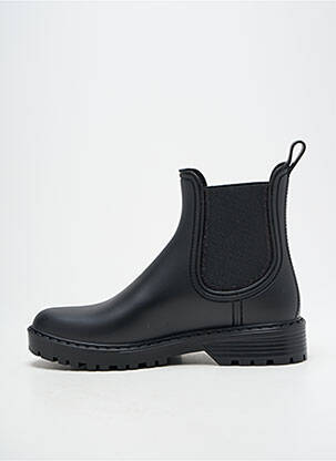Bottines/boots matière lisse talon plat jusqu'à 3cm noir VERBENAS femme