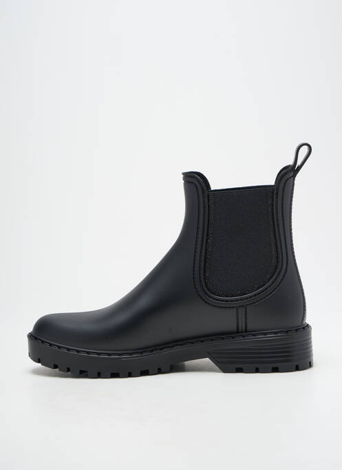 Bottines/boots matière lisse talon plat jusqu'à 3cm noir VERBENAS femme