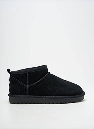 Bottines/boots fourrée talon plat jusqu'à 3cm noir COLORS OF CALIFORNIA femme