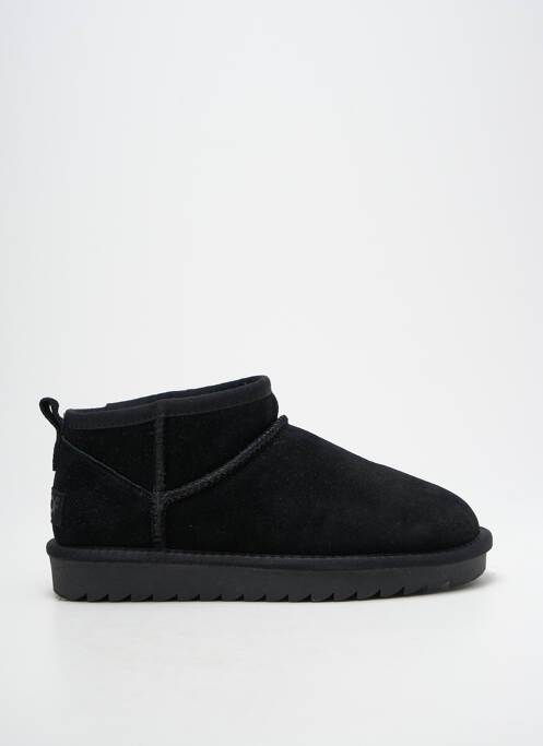 Bottines/boots fourrée talon plat jusqu'à 3cm noir COLORS OF CALIFORNIA femme
