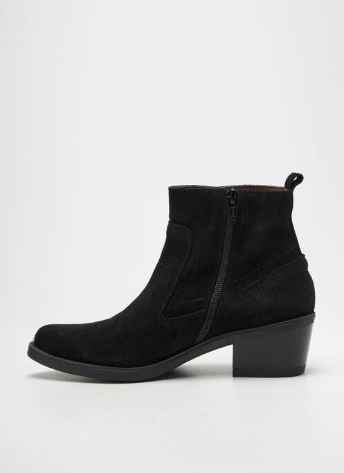 Bottines/boots bout pointu talon de 4 à 6cm noir PATRICIA MILLER femme