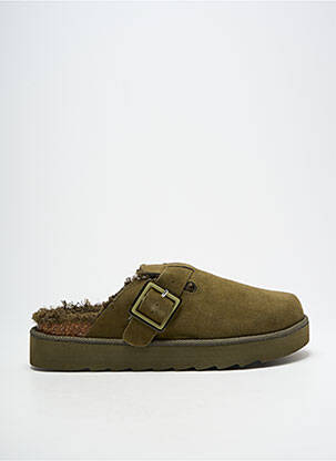 Mules/sabots talon de 4 à 6cm vert COLORS OF CALIFORNIA femme