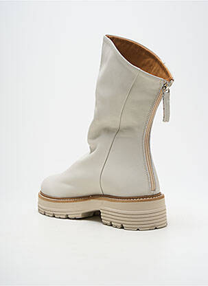 Bottines/boots talon bas talon de 4 à 6cm blanc SEMERDJIAN femme