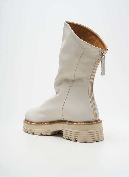 Bottines/boots talon bas talon de 4 à 6cm blanc SEMERDJIAN femme