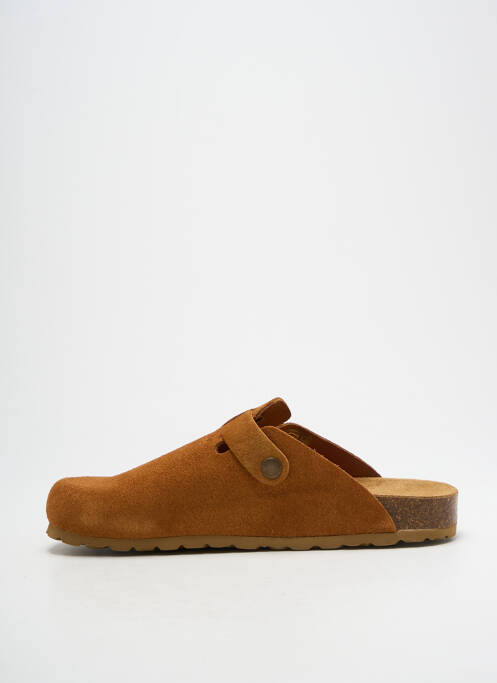 Mules/sabots voute plantaire talon plat jusqu'à 3cm marron IAM femme