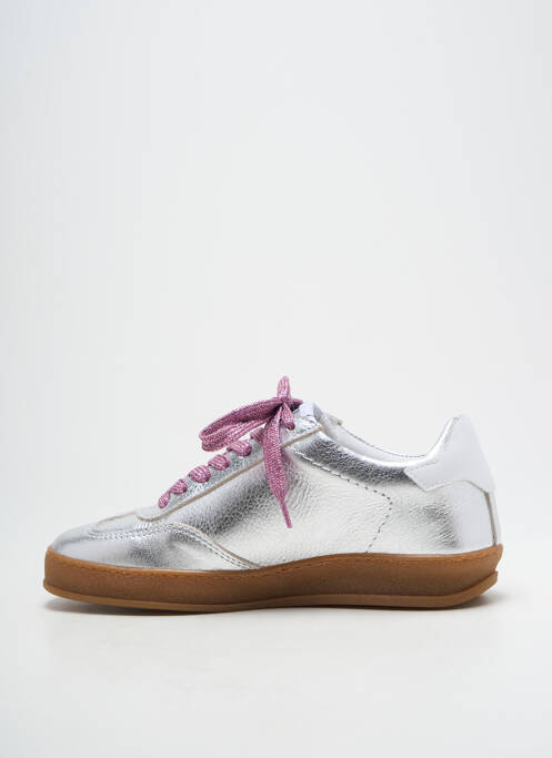 Baskets argent SEMERDJIAN femme