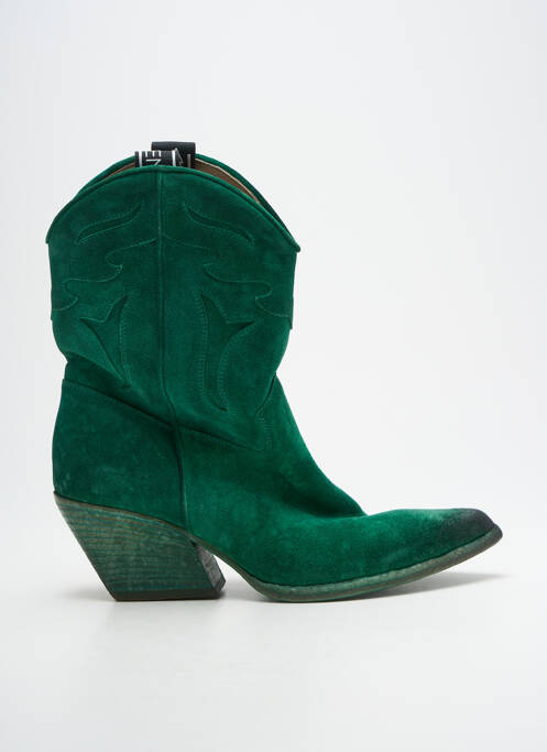 Bottines/Boots vert ELENA IACHI femme