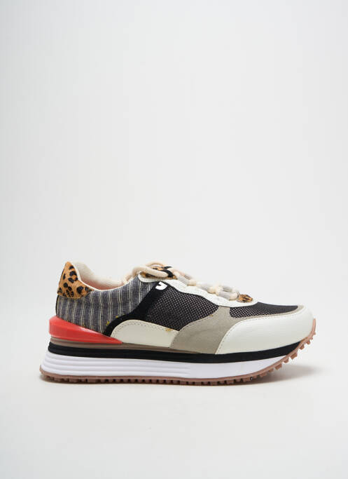 Baskets semelle amovible talon plat jusqu'à 3cm noir GIOSEPPO femme