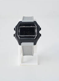 Montre fermeture fermoir mousqueton gris IAM homme